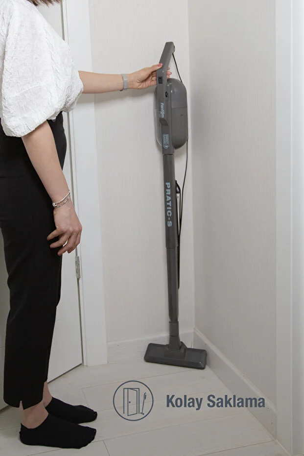 FANTOM Pratıc-S P1200 Toz Torbasız Dikey Süpürge Antrasit